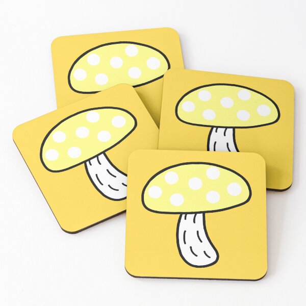 Item preview, Pastel yellow mushroom  designed and sold by charmednight.