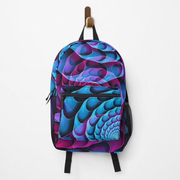 Item preview, Vibrant Flowing Abstract Fractal Spiral Shells Background designed and sold by origoo.