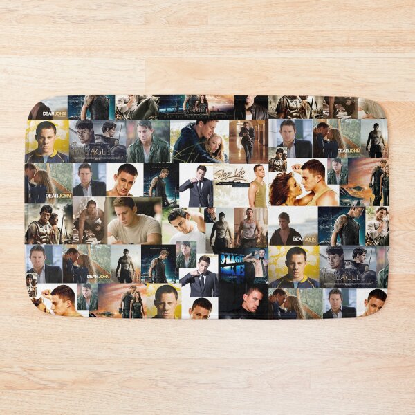 Item preview, Channing Tatum Seamless Squarish Photo Collage designed and sold by GoghGetta.