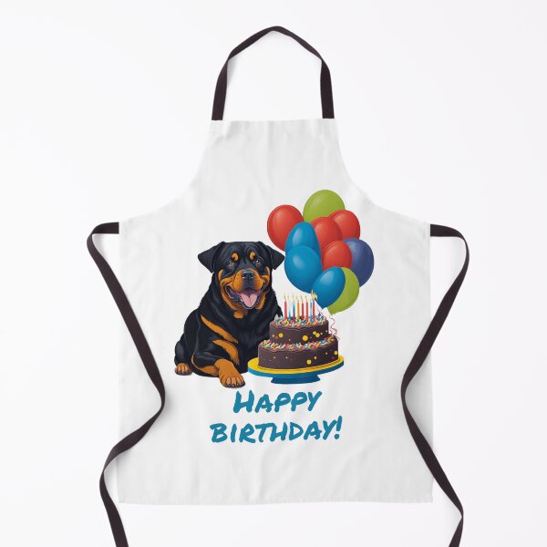 Item preview, happy birthday rottweiler designed and sold by ARTSY900.