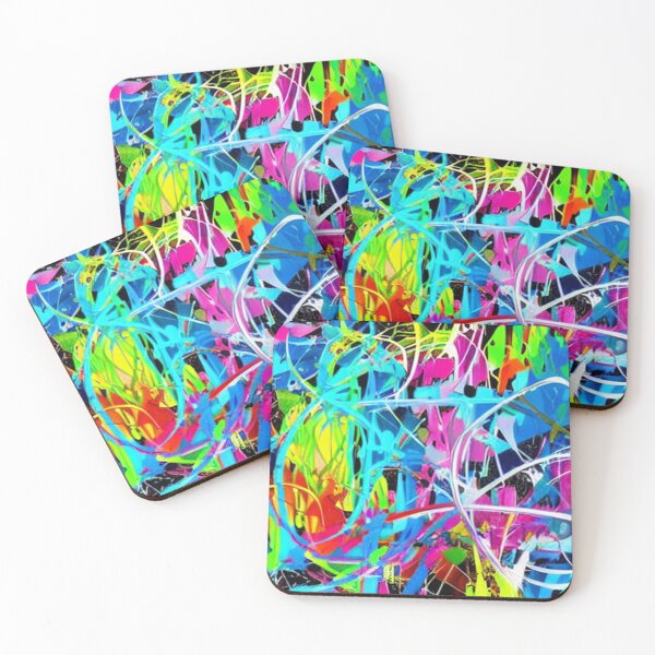 Item preview, Abstract Colorful Chaos designed and sold by calibrit.
