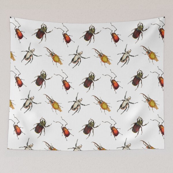 Item preview, Vintage Beetle Pattern 2 designed and sold by Melissa Mielke.