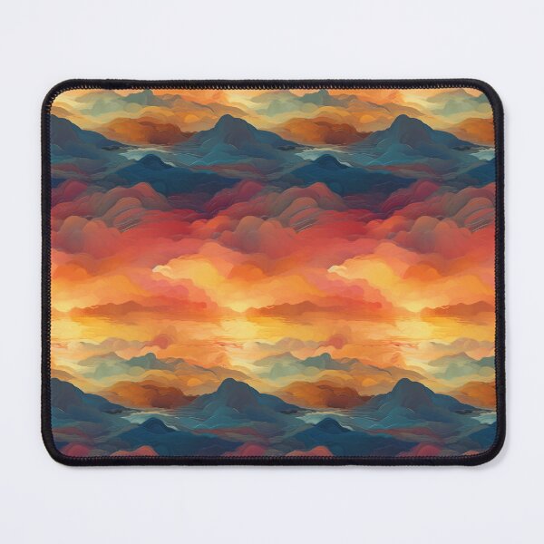 Item preview, Mountain Cloud Sunset designed and sold by Goldenliving168.