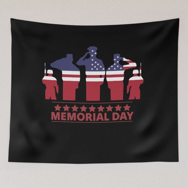Item preview, Memorial Day Remember and Honor USA designed and sold by kowal11.