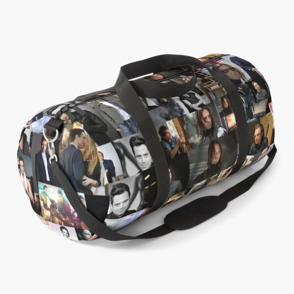 Item preview, Sebastian Stan Seamless Squarish Photo Collage designed and sold by GoghGetta.