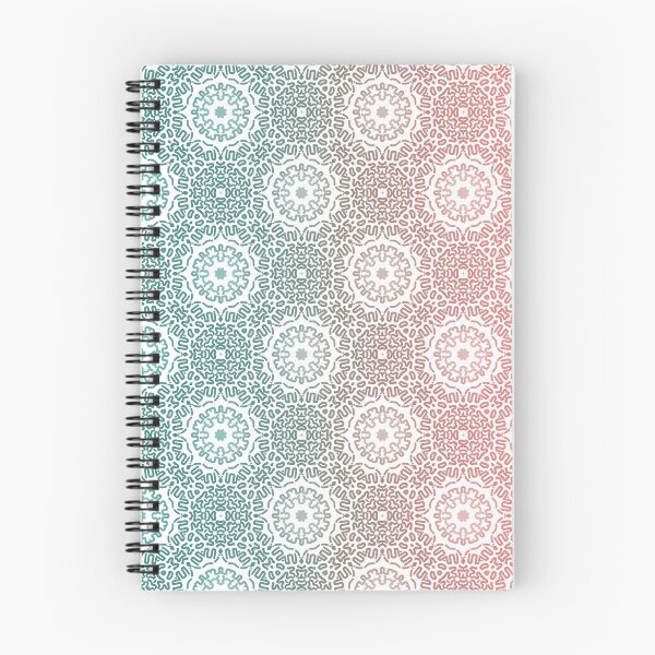 Item preview, Gradient Geometric Batik Blue Pink Pattern Design designed and sold by artbybiyan.