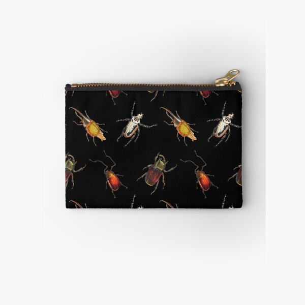 Item preview, Vintage Beetle Pattern 2 on Black designed and sold by Melissa Mielke.
