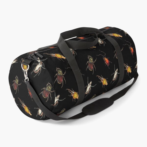 Item preview, Vintage Beetle Pattern 2 on Black designed and sold by Melissa Mielke.