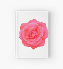 Pink rose Hardcover Journal