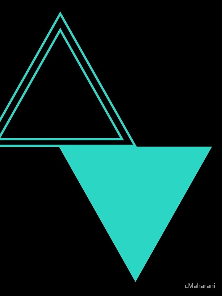 Thumbnail 4 of 4, iPhone Case, Triangles designed and sold by UllUDesign.