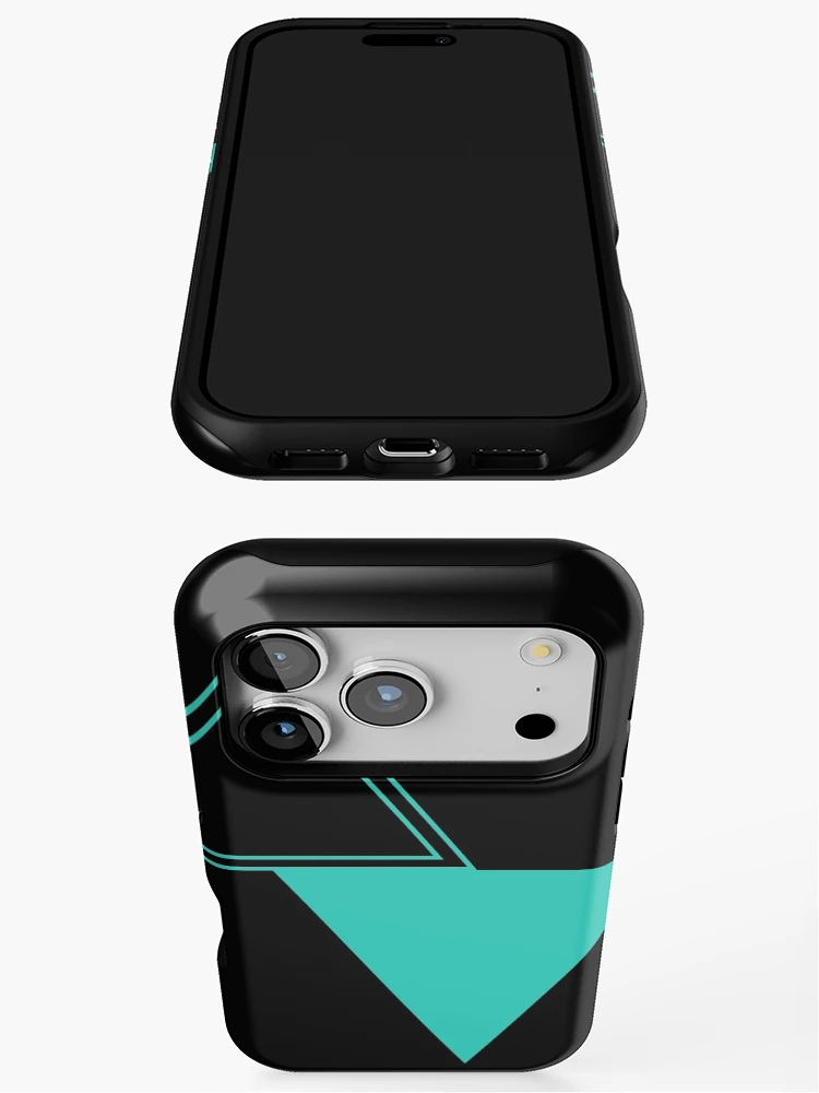 Thumbnail 3 of 4, iPhone Case, Triangles designed and sold by UllUDesign.