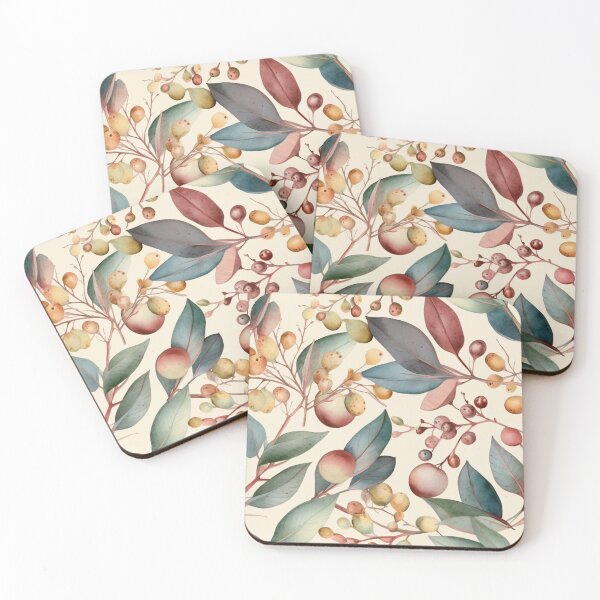 Item preview, Leaves and Berries designed and sold by SAMLEYdESIGNs.
