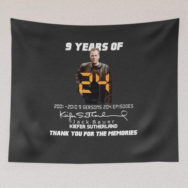 Item preview, 9 Years Of Jack Bauer Kiefer Sutherland Thank You For The Memories  designed and sold by millieluciazvp7.