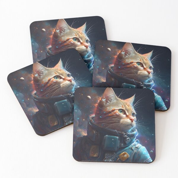 Item preview, Cat Astronaut in Space designed and sold by Diego Bessa.
