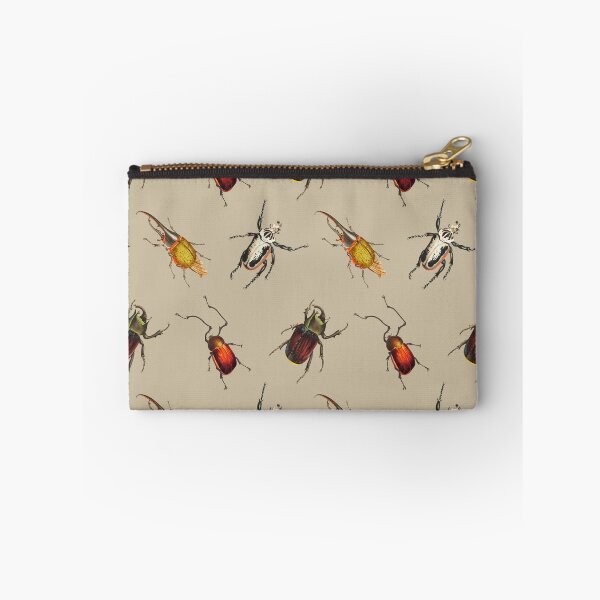 Item preview, Vintage Beetle Pattern 2 on Brown designed and sold by Melissa Mielke.