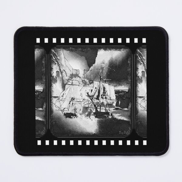 Artikelvorschau, „Sea Battle – The Lost Photo“ von Tony DuPuis (Schwarz-Weiß-Version) entworfen und verkauft von tony777.