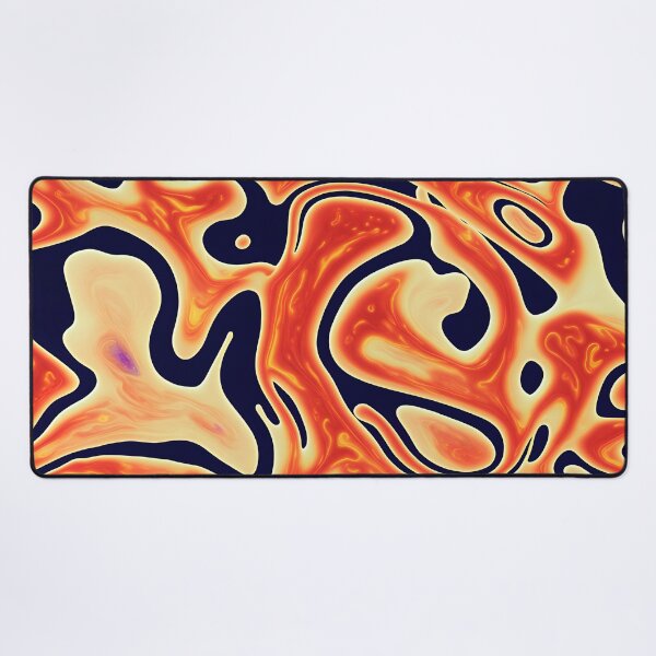 Item preview, Glass of Lava Psychedelic Mouse Pad designed and sold by PadMouse.