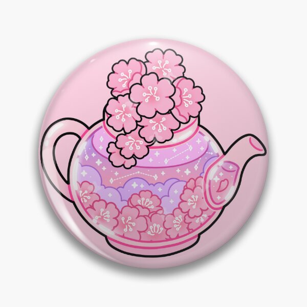 Item preview, cherry blossom teapot designed and sold by Tenti-Q.