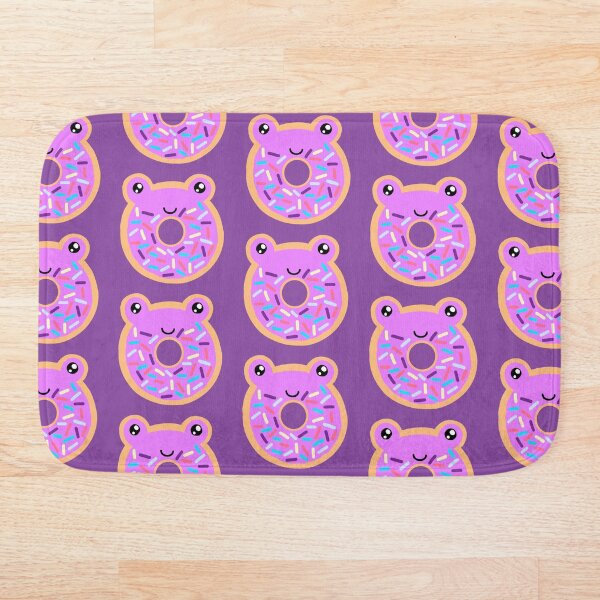 Item preview, Cute light purple frog donut designed and sold by charmednight.