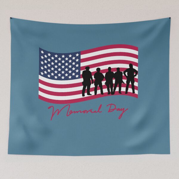 Item preview, Memorial Day Remember and Honor USA designed and sold by kowal11.