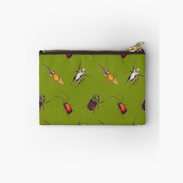 Item preview, Vintage Beetle Pattern 2 on Green designed and sold by Melissa Mielke.