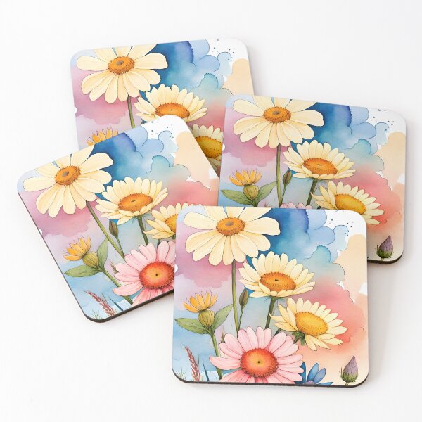 Item preview, Watercolor Flowers 4 designed and sold by PiriStore.