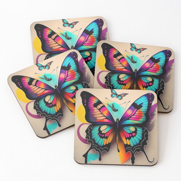 Item preview, Aesthetic Beauty of Butterflies Cute and Colorful  designed and sold by Michael Voyler.