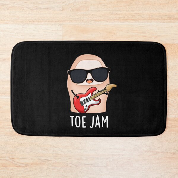 Item preview, Toe Jam Funny Music Puns (Dark BG) designed and sold by punnybone.
