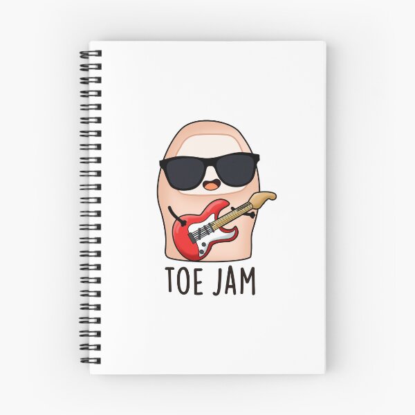 Artikelvorschau, Toe Jam Lustige Musik-Wortspiele entworfen und verkauft von punnybone.
