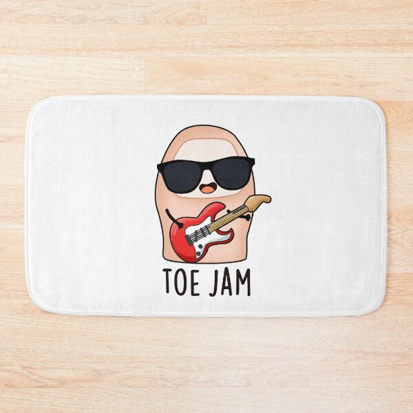 Item preview, Toe Jam Funny Music Puns  designed and sold by punnybone.