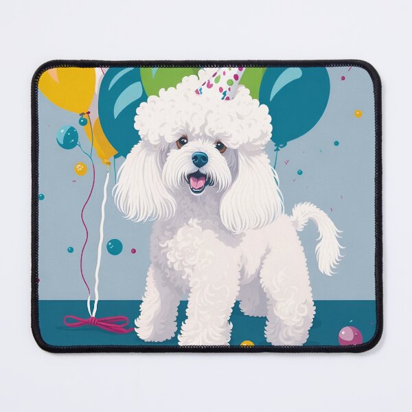 Item preview, happy birthday poodle designed and sold by ARTSY900.