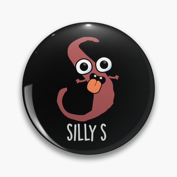 Item preview, Silly S Funny Alphabet S Puns (Dark BG) designed and sold by punnybone.