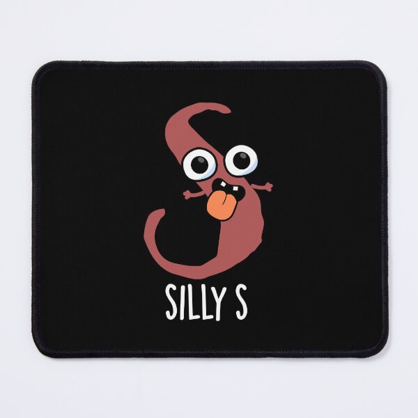 Item preview, Silly S Funny Alphabet S Puns (Dark BG) designed and sold by punnybone.
