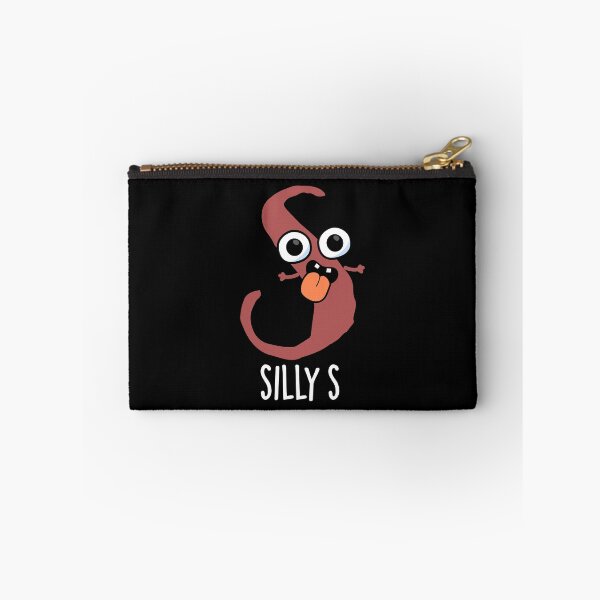 Item preview, Silly S Funny Alphabet S Puns (Dark BG) designed and sold by punnybone.