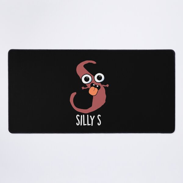 Item preview, Silly S Funny Alphabet S Puns (Dark BG) designed and sold by punnybone.