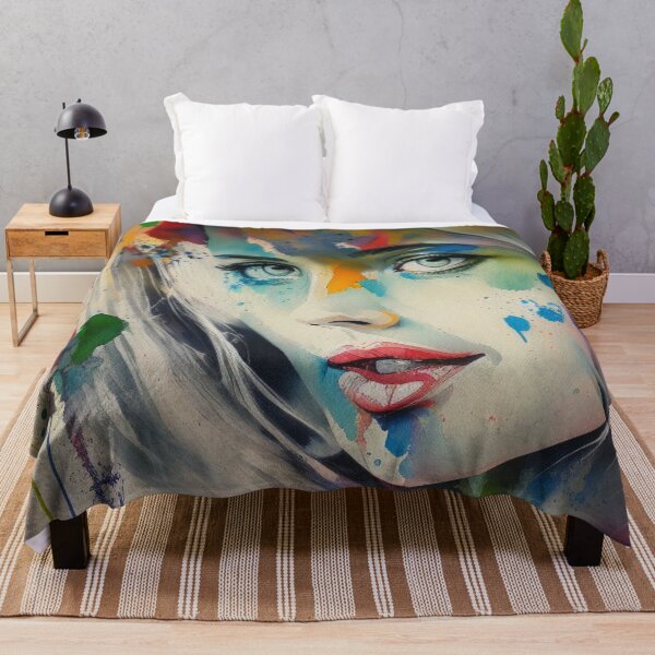 Item preview, Watercolor Girl - Cool Art designed and sold by joejiing.