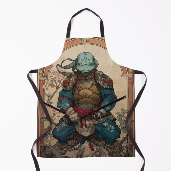 Item preview, Anthropomorphic Samurai Turtle Kappa designed and sold by entwithanaxe.