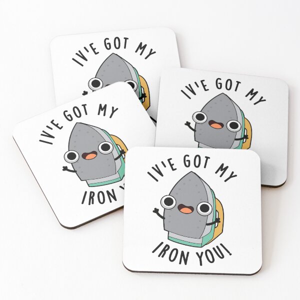 Item preview, I've Got My Iron You Funny Appliance Puns  designed and sold by punnybone.