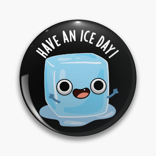 Item preview, Have A Ice Day Funny Ice Puns (Dark BG) designed and sold by punnybone.