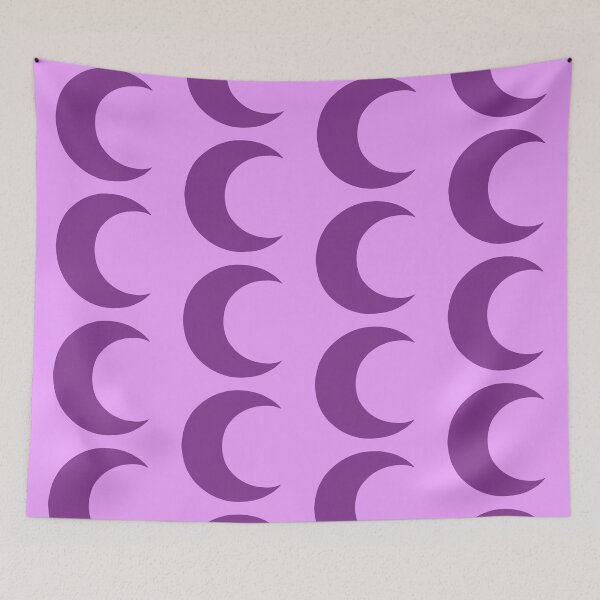 Item preview, Dark purple crescent moon designed and sold by charmednight.