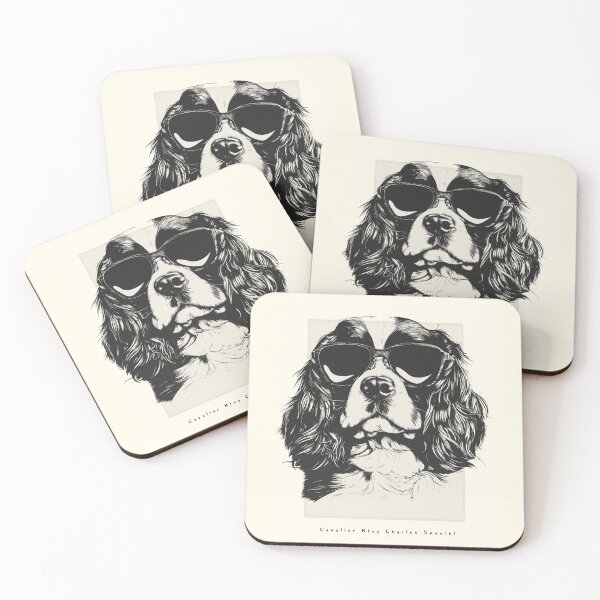 Artikelvorschau, Cavalier King Charles Spaniel Digital Sketch Drawing Illustration entworfen und verkauft von rafaeltto.