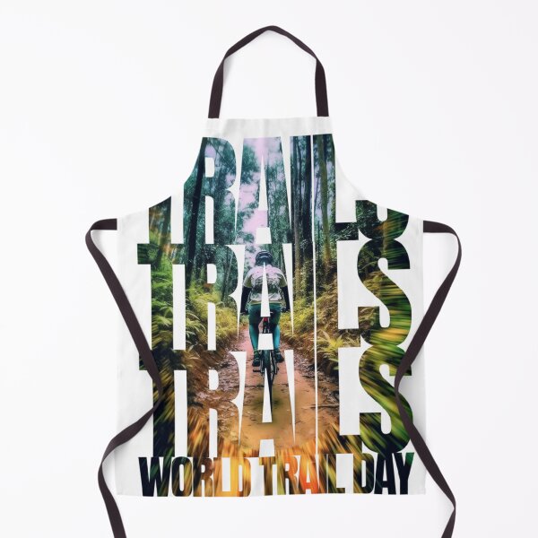Item preview, Fast Paced Trail Photo | World Trail Day designed and sold by StickeryPickery.
