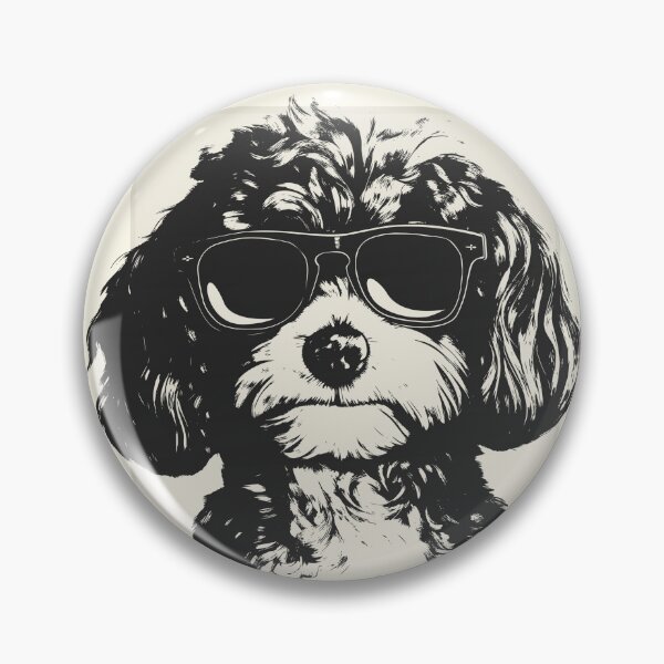 Item preview, Cavapoo Digital Sketch Drawing Illustration designed and sold by rafaeltto.
