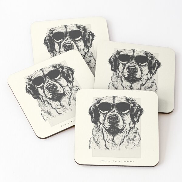 Item preview, Central Asian Shepherd Digital Sketch Drawing Illustration designed and sold by rafaeltto.