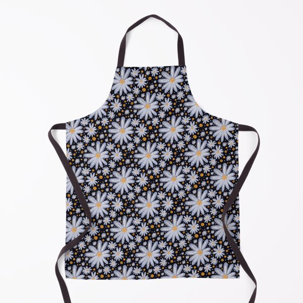 Item preview, Blue acrylic Daisy wash on black designed and sold by SarahMac39.