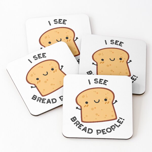 Item preview, I See Bread People Funny Movie Quote Pun  designed and sold by punnybone.