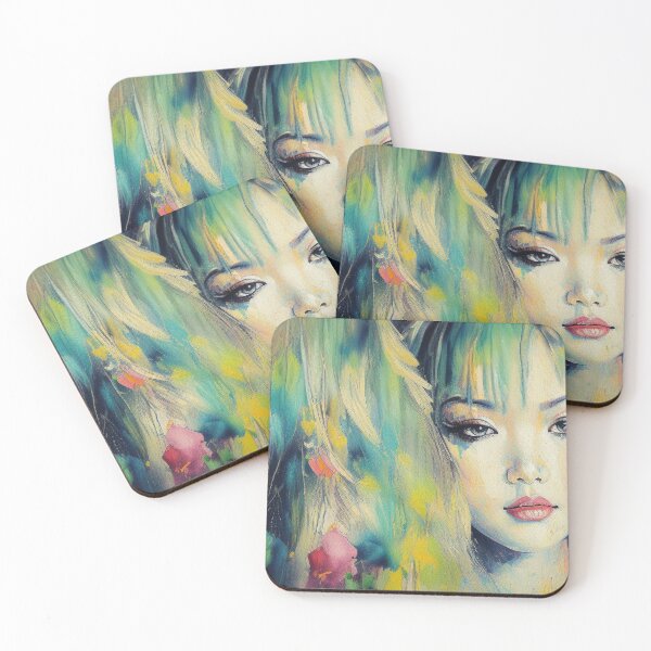 Item preview, Watercolor Girl 2 - Cool Art designed and sold by joejiing.