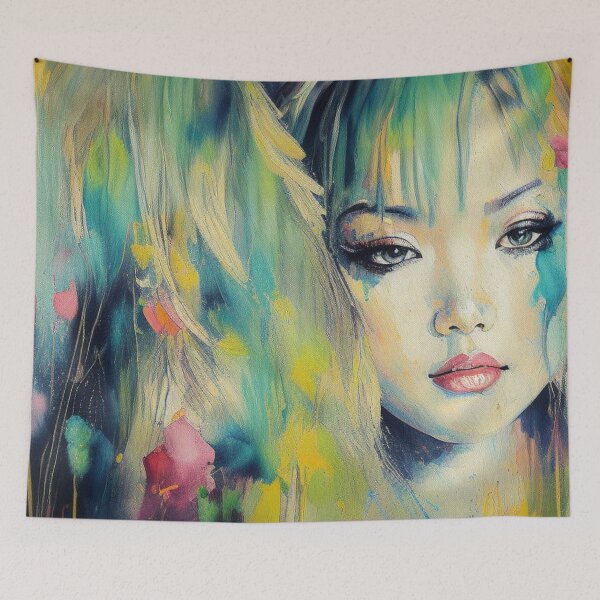 Item preview, Watercolor Girl 2 - Cool Art designed and sold by joejiing.