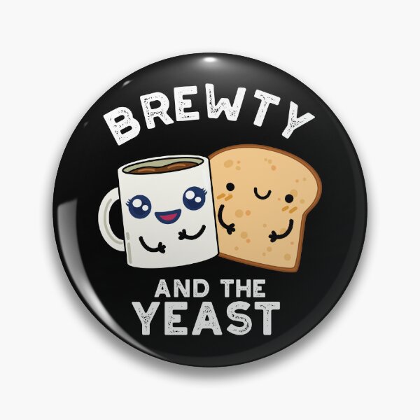 Item preview, Brewty And The Yeast Funny Bread Puns (Dark BG) designed and sold by punnybone.