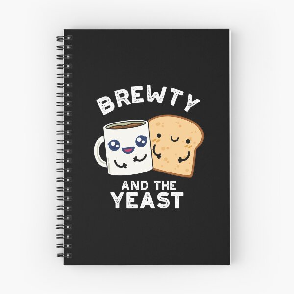 Item preview, Brewty And The Yeast Funny Bread Puns (Dark BG) designed and sold by punnybone.